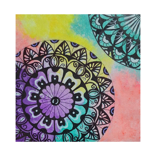 Lakpura® Mandela Wandkunst (Design B)