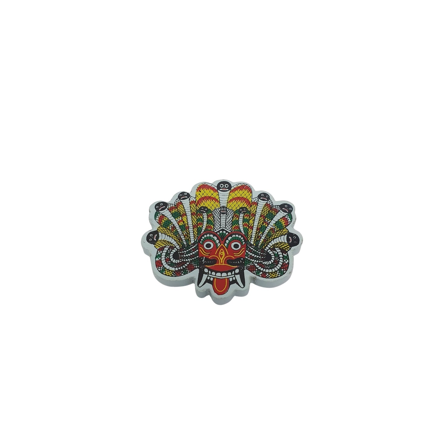 Lakpura® Rathnakuta Raksha Maske Kühlschrankmagnet