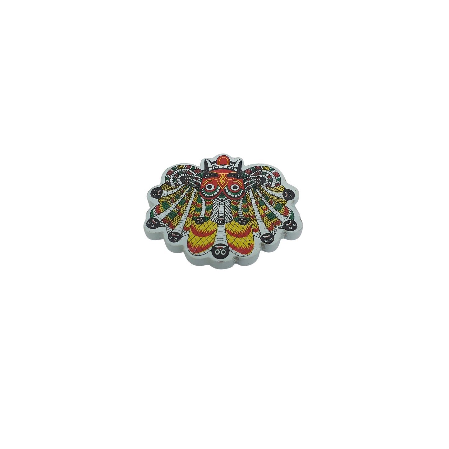 Lakpura® Rathnakuta Raksha Maske Kühlschrankmagnet