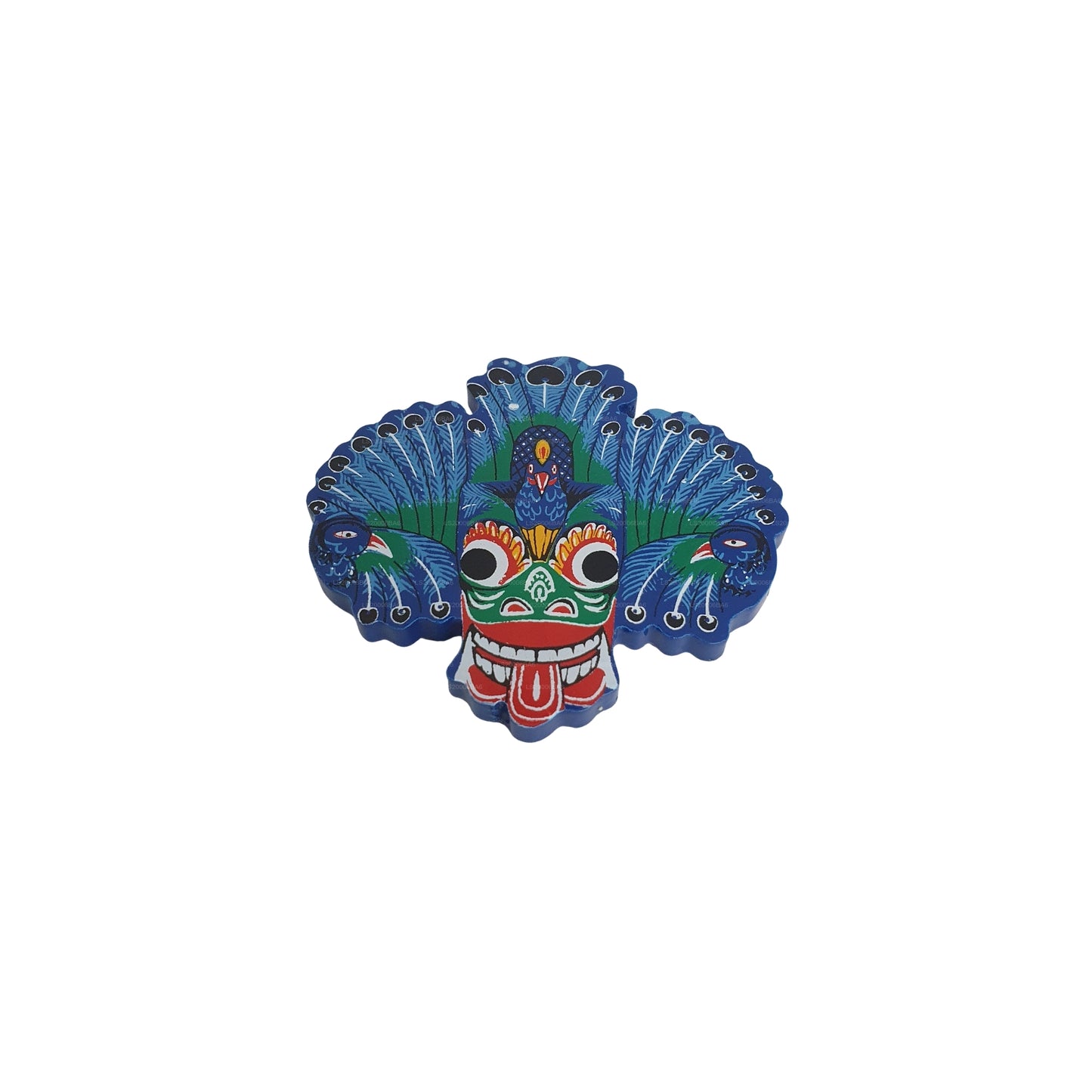Lakpura® Mayura Raksha Maske Kühlschrankmagnet