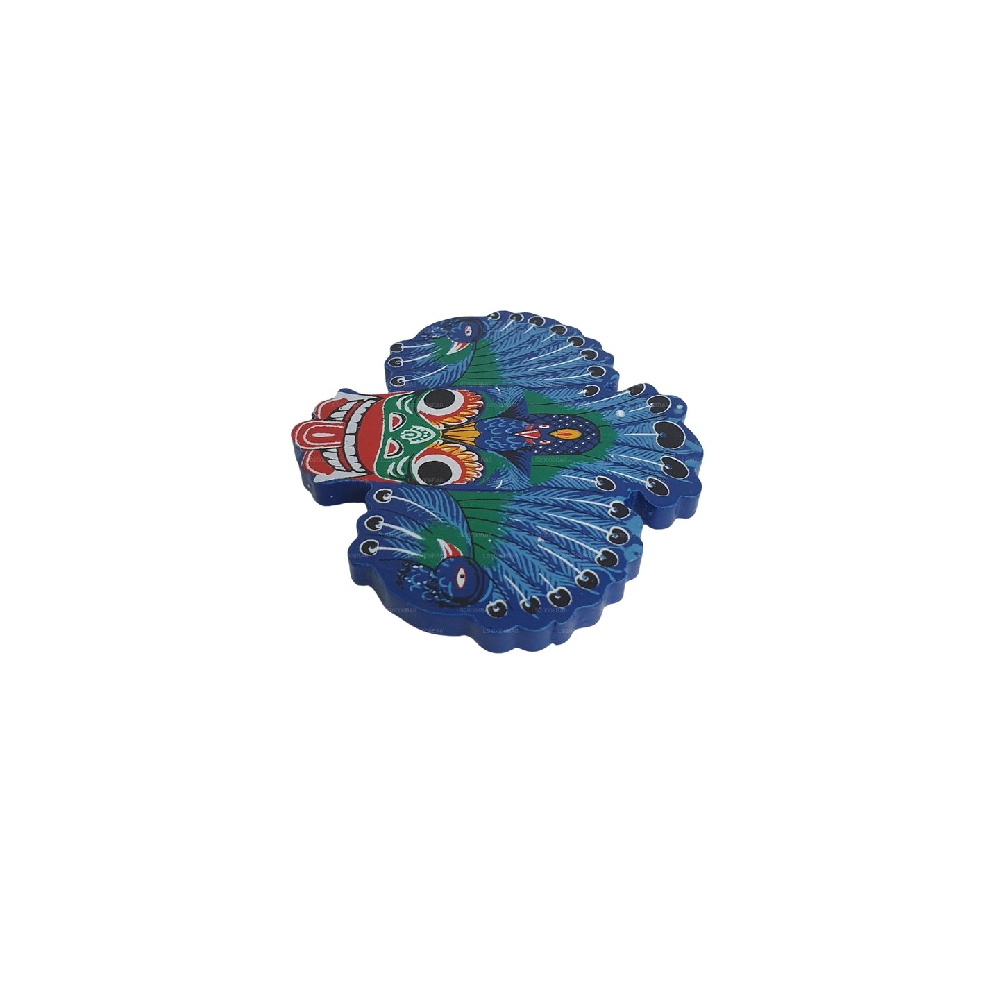 Lakpura® Mayura Raksha Maske Kühlschrankmagnet
