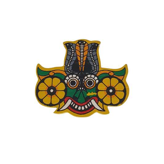 Lakpura® Gara Raksha Maske Kühlschrankmagnet