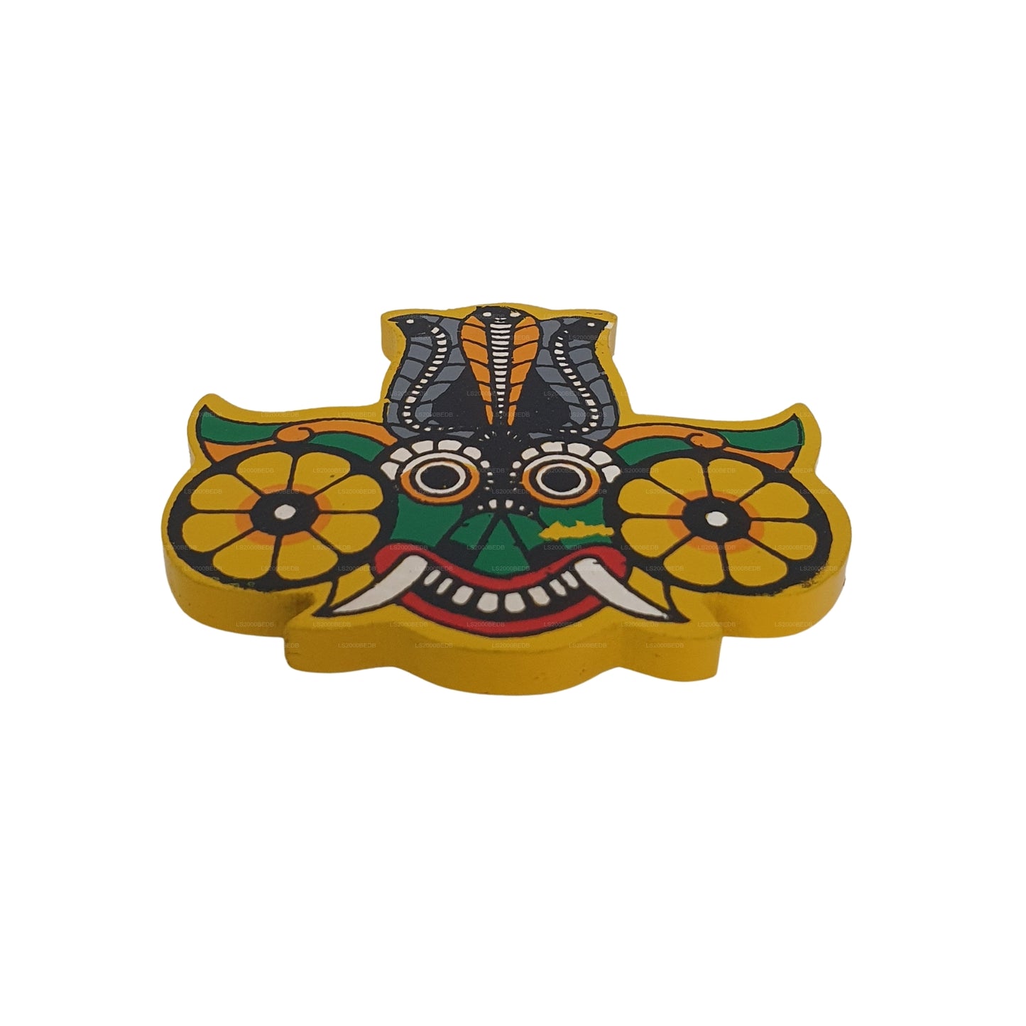 Lakpura® Gara Raksha Maske Kühlschrankmagnet