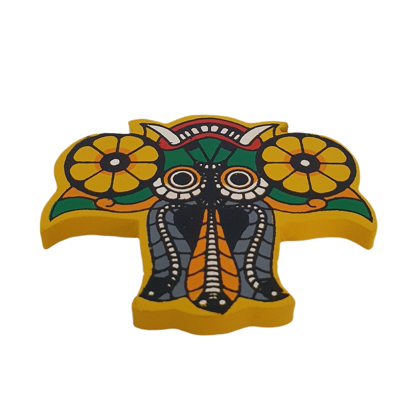 Lakpura® Gara Raksha Maske Kühlschrankmagnet