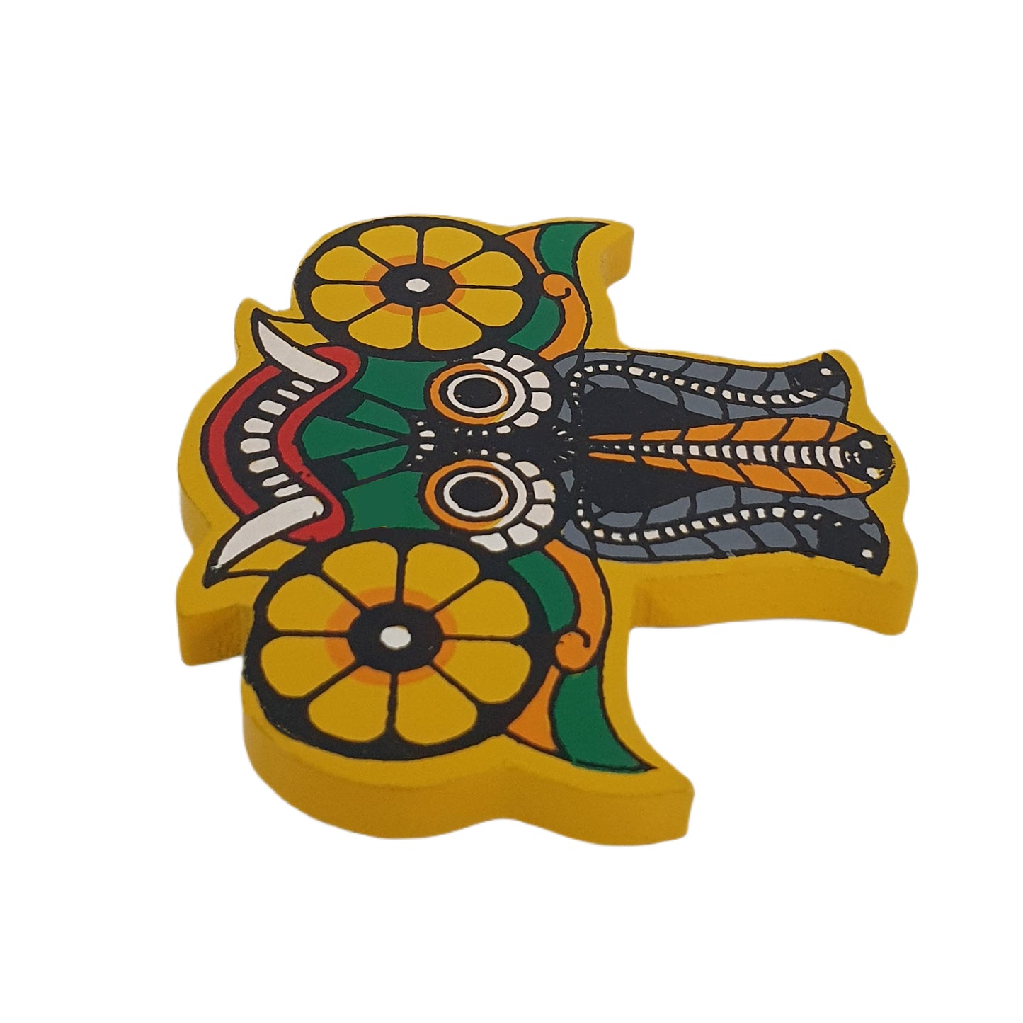 Lakpura® Gara Raksha Maske Kühlschrankmagnet