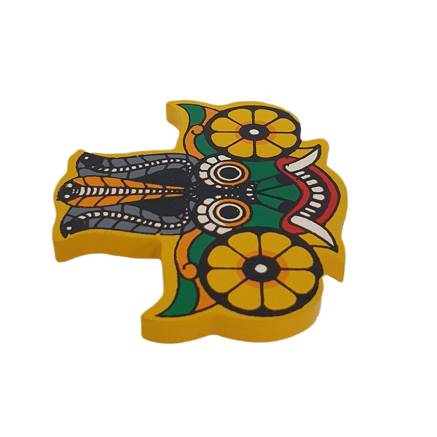 Lakpura® Gara Raksha Maske Kühlschrankmagnet