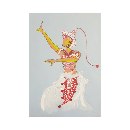 Lakpura® Kandyan Tänzer Wandkunst