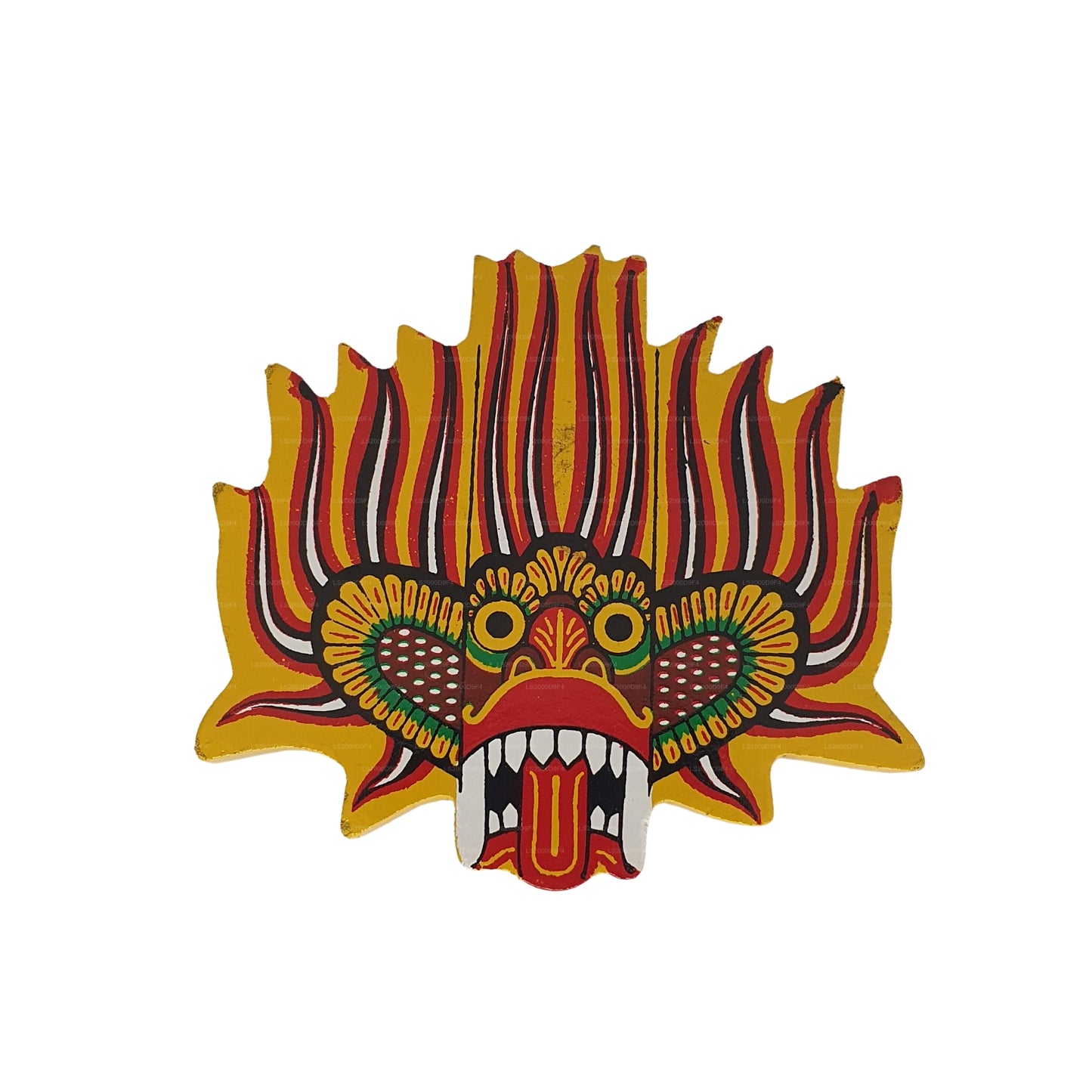 Lakpura® Ginidal Raksha Maske Kühlschrankmagnet