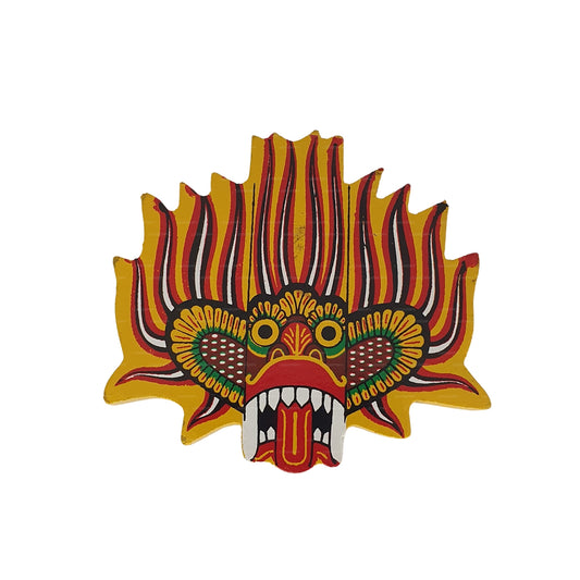 Lakpura® Ginidal Raksha Maske Kühlschrankmagnet