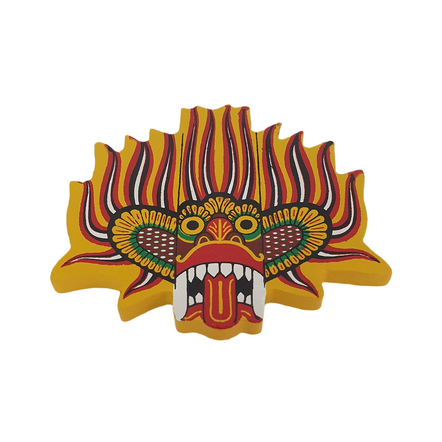 Lakpura® Ginidal Raksha Maske Kühlschrankmagnet