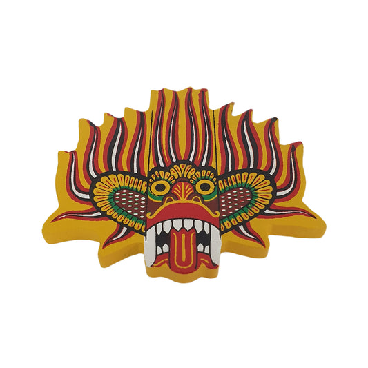 Lakpura® Ginidal Raksha Maske Kühlschrankmagnet