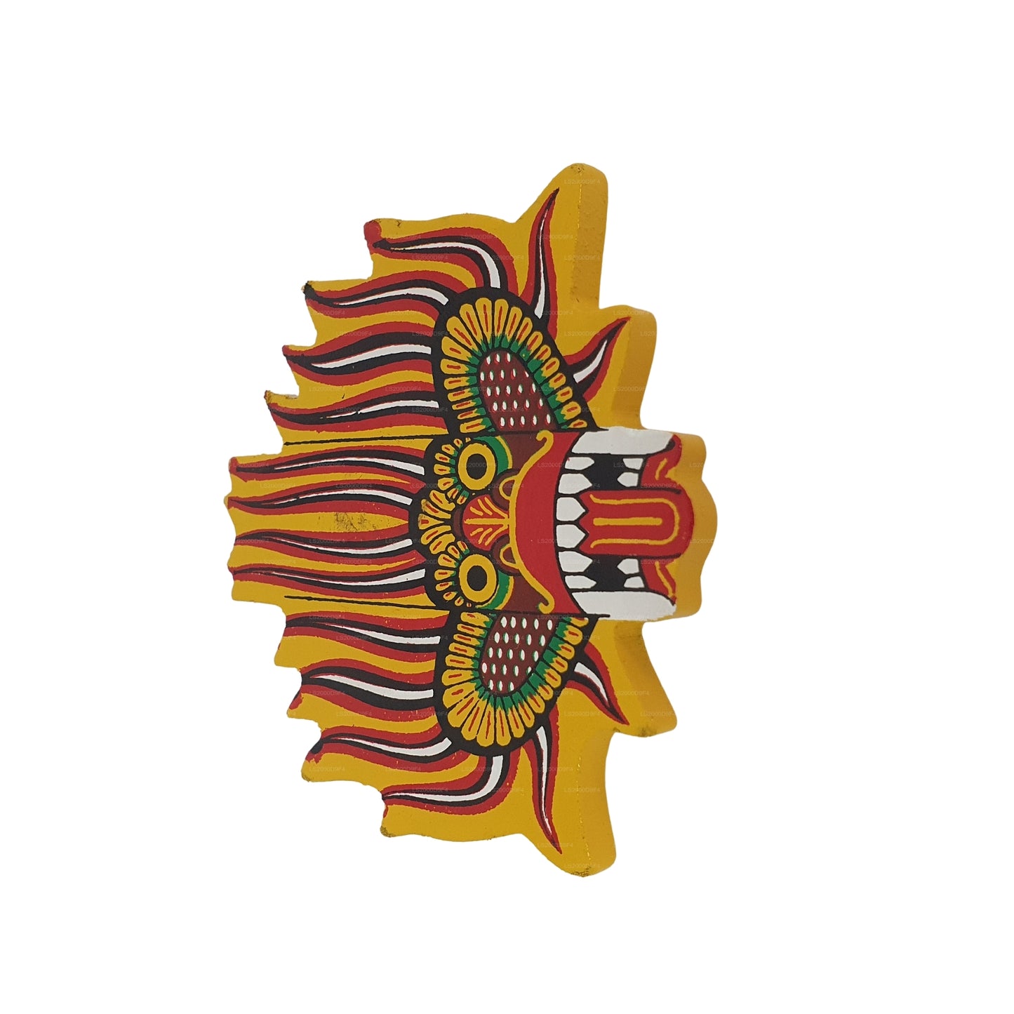 Lakpura® Ginidal Raksha Maske Kühlschrankmagnet