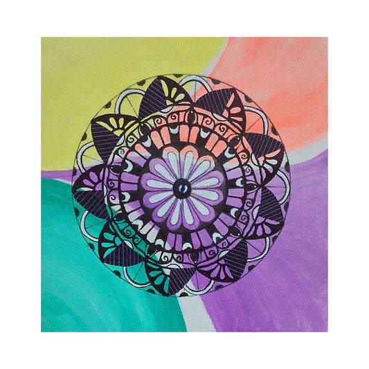 Lakpura® Mandela Wandkunst (Design A)