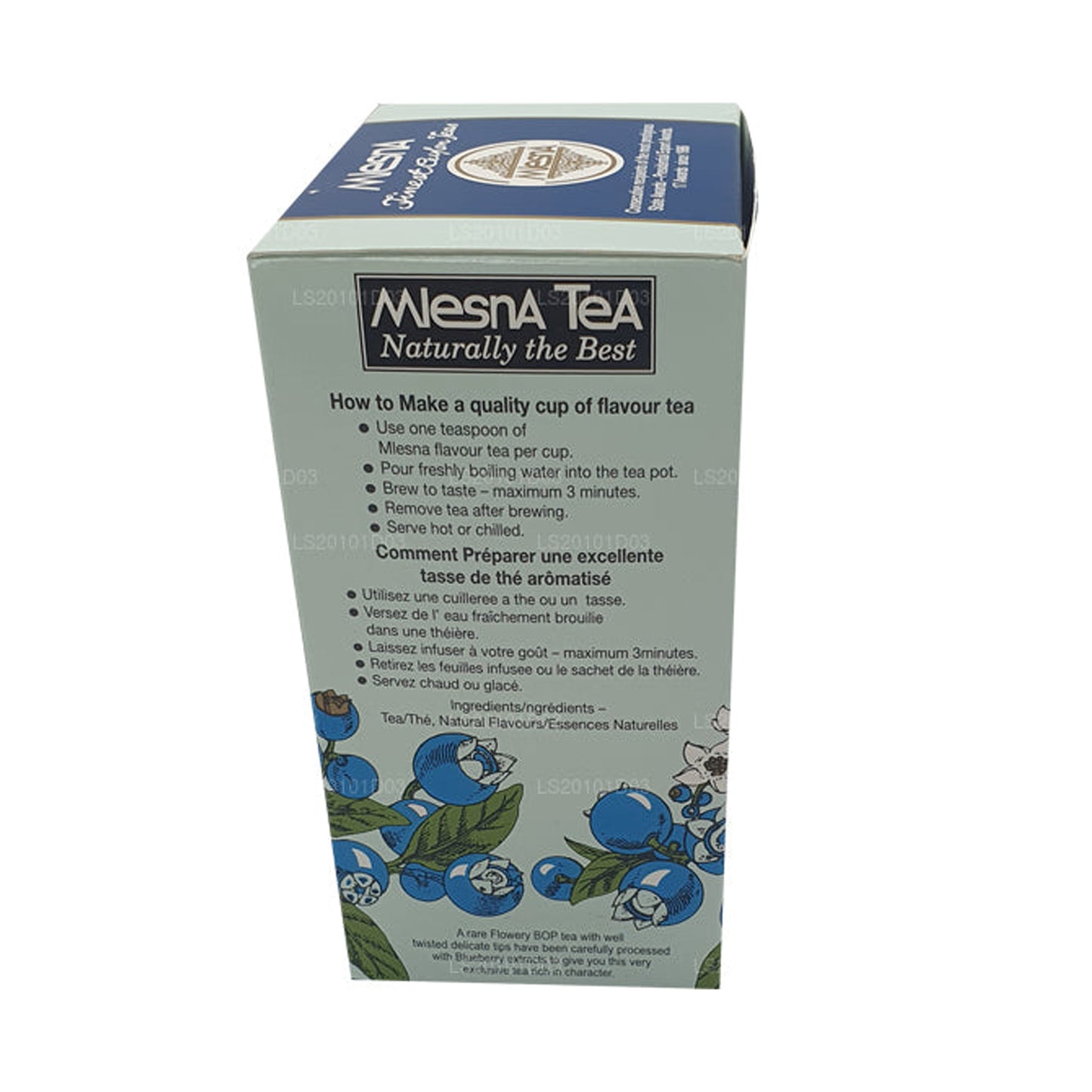 Mlesna Blueberry BOP Blatttee (200 g)