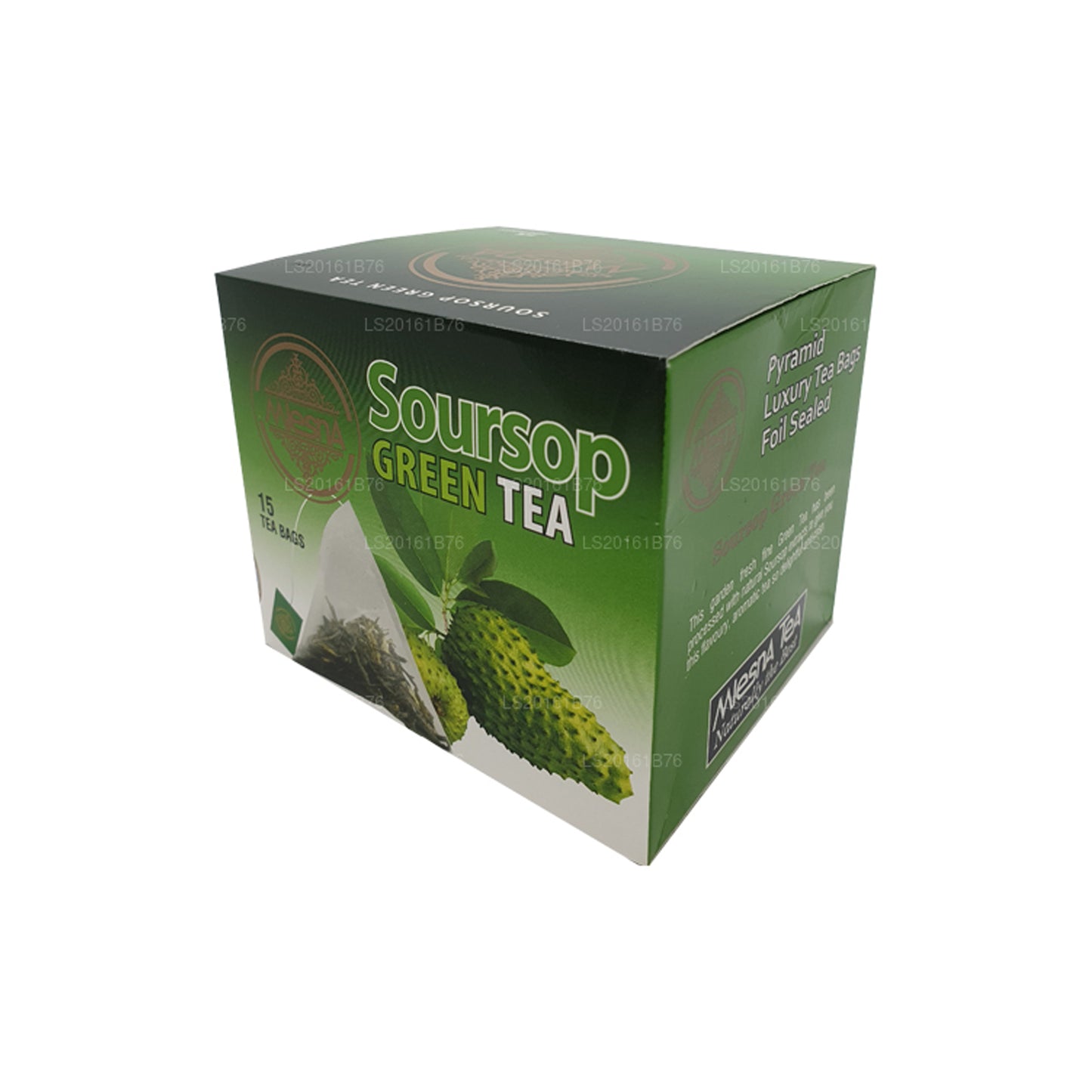 Mlesna Soursop Grüntee (30 g) 15 Teebeutel