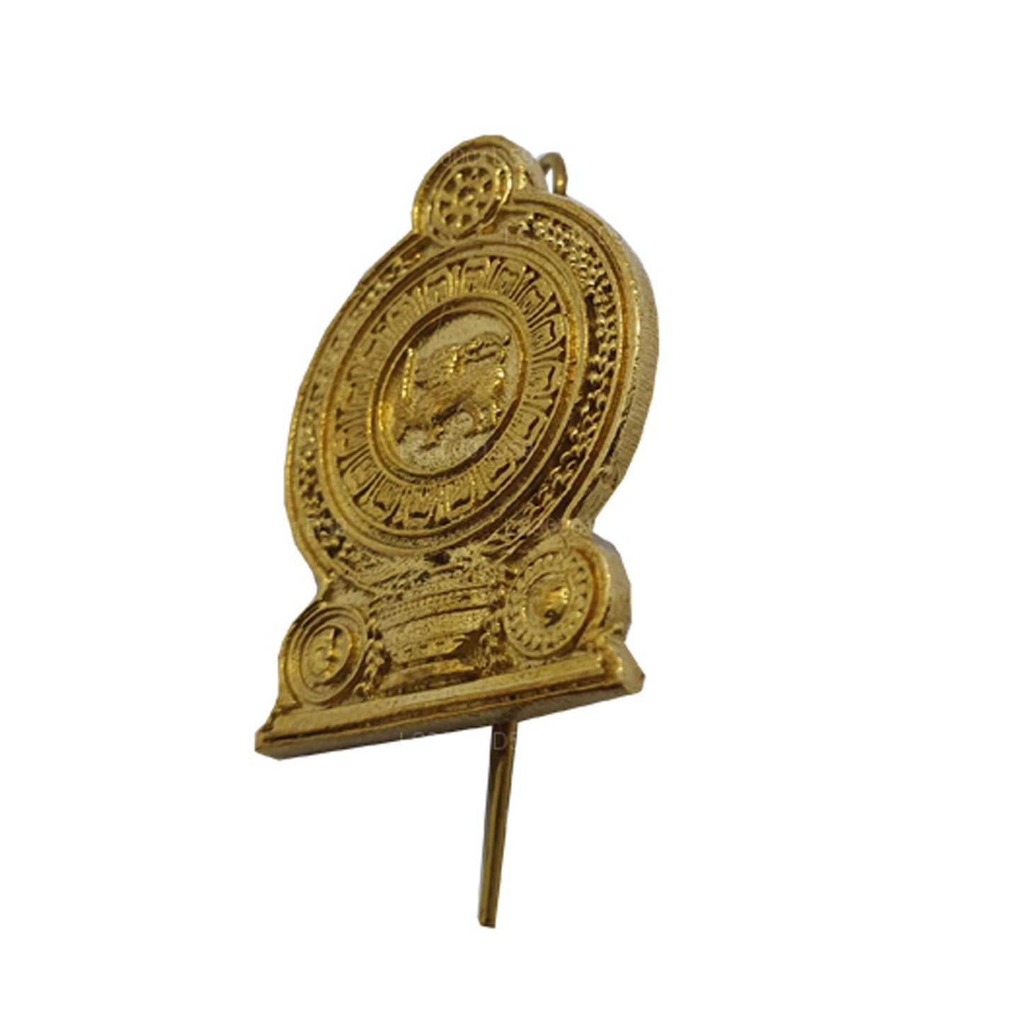 Anstecknadel mit Wappen des srilankischen Staates