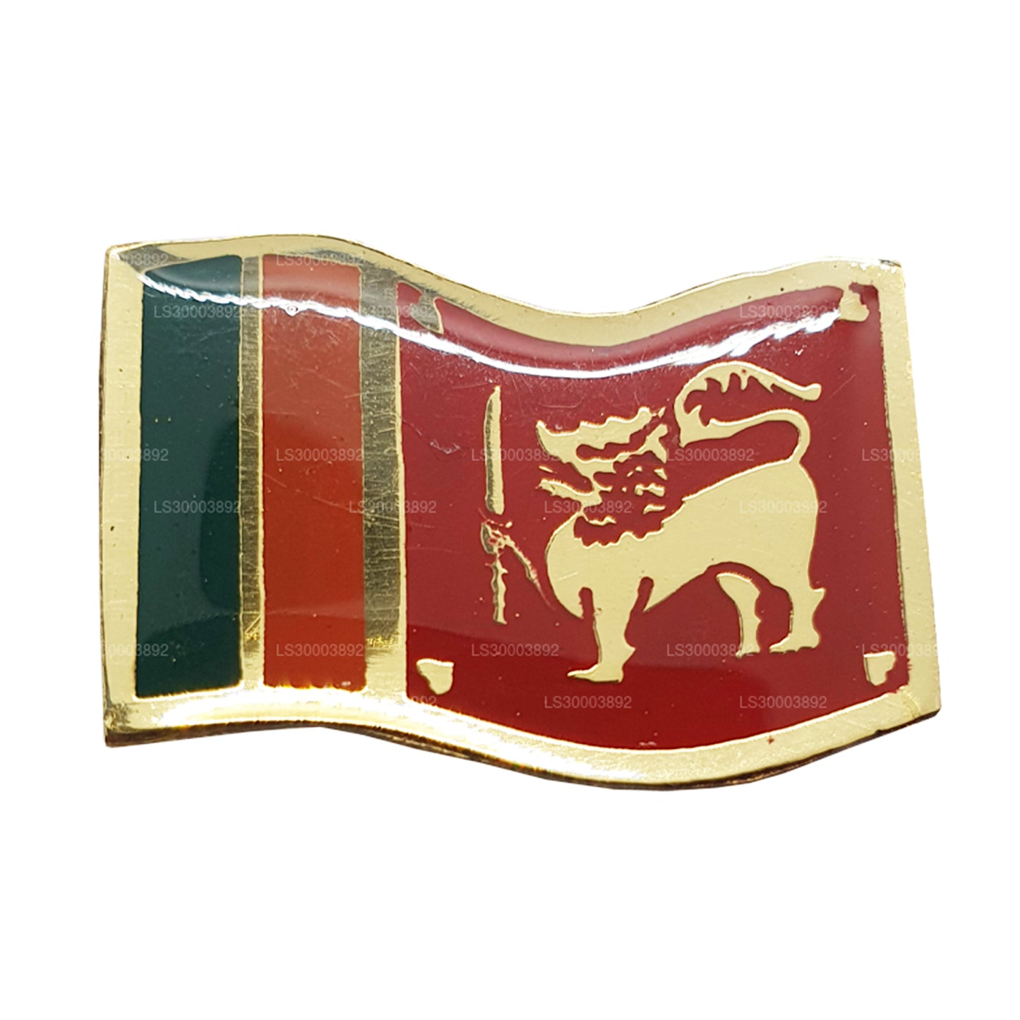Anstecknadel mit sri-lankischer Nationalflagge