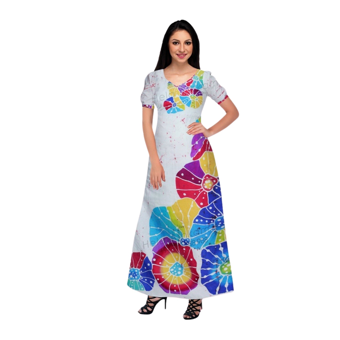 Lakpura® Batikkleid (Design C801)