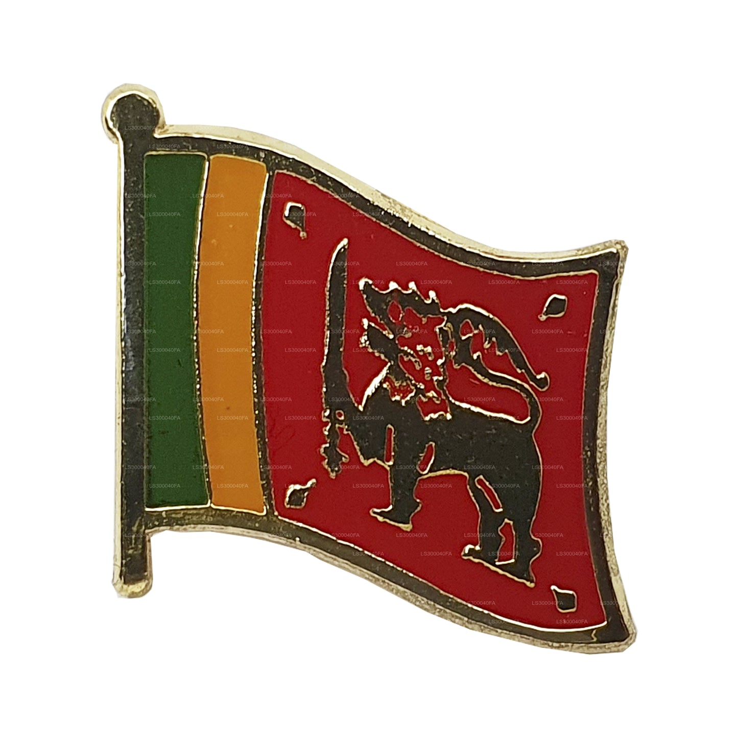 Anstecknadel mit sri-lankischer Nationalflagge