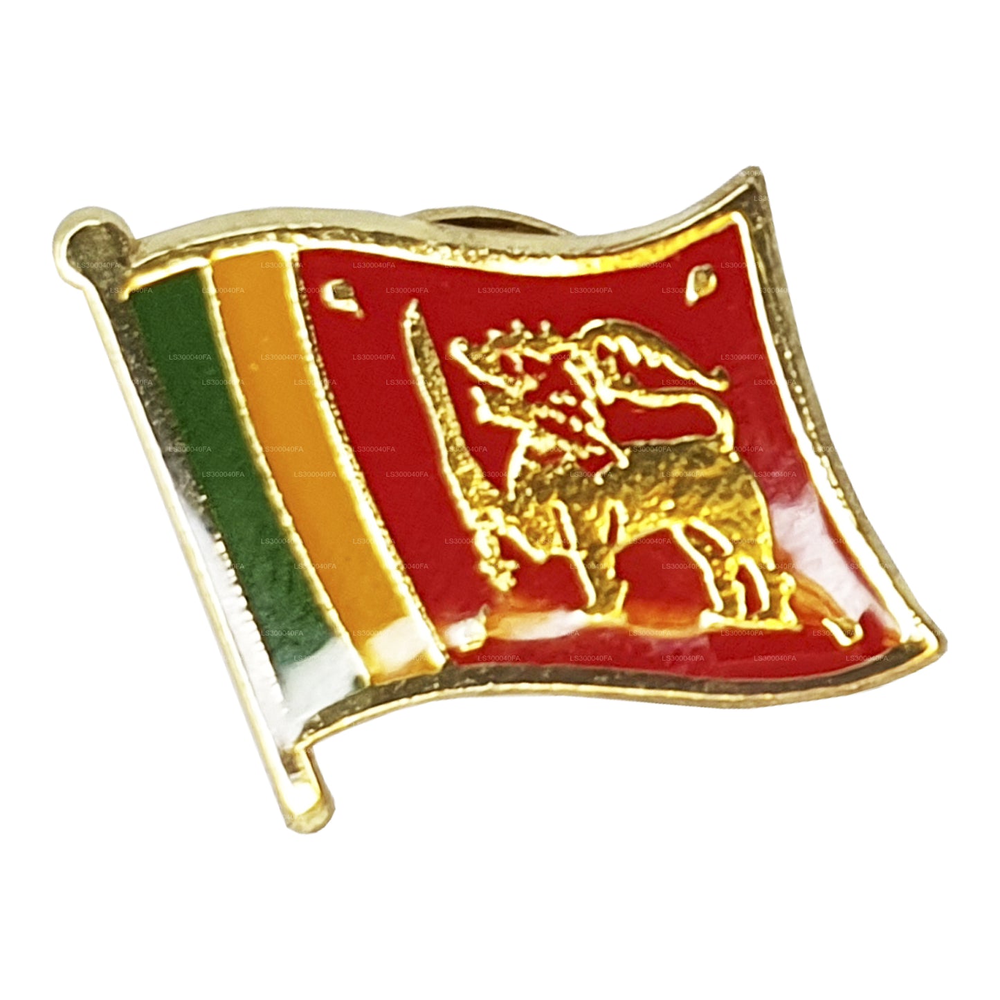 Anstecknadel mit sri-lankischer Nationalflagge