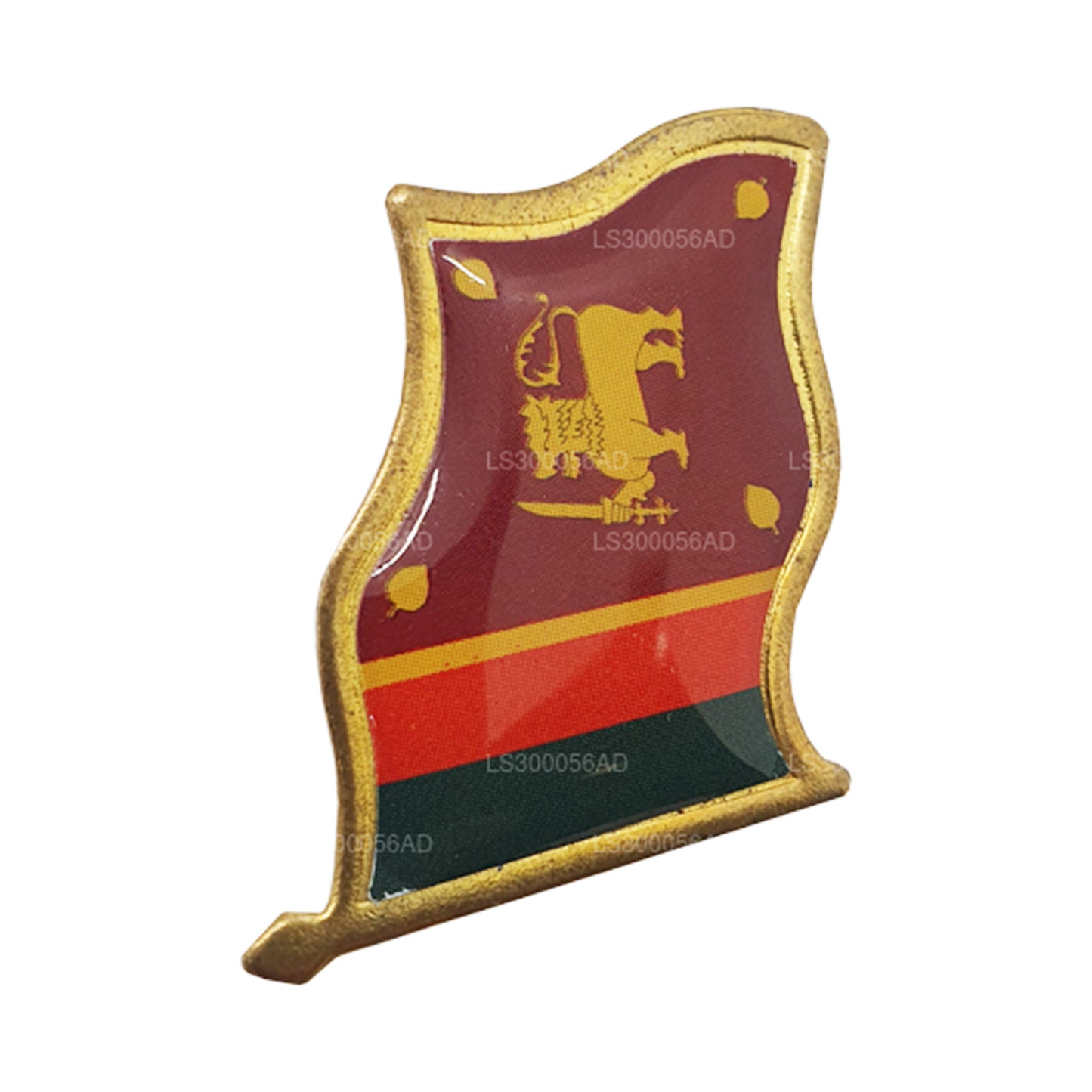 Anstecknadel mit sri-lankischer Nationalflagge