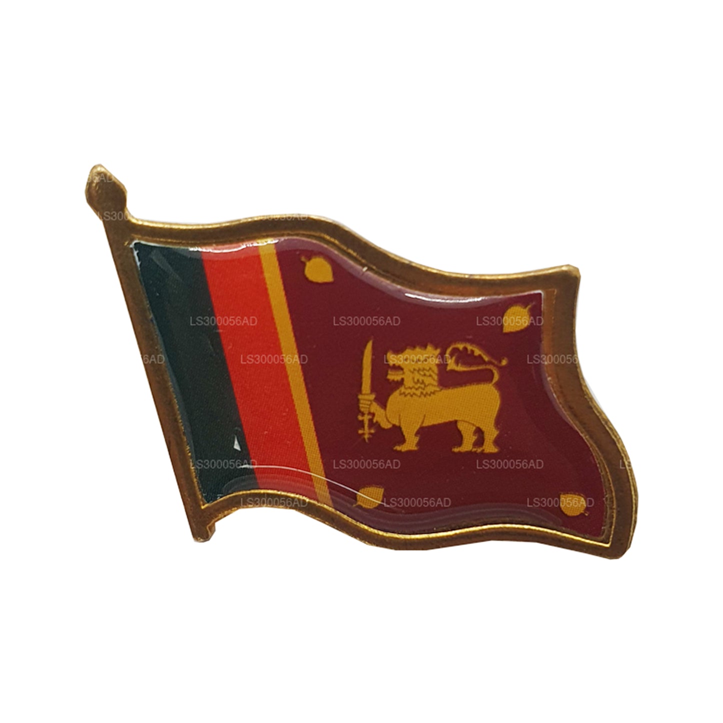 Anstecknadel mit sri-lankischer Nationalflagge