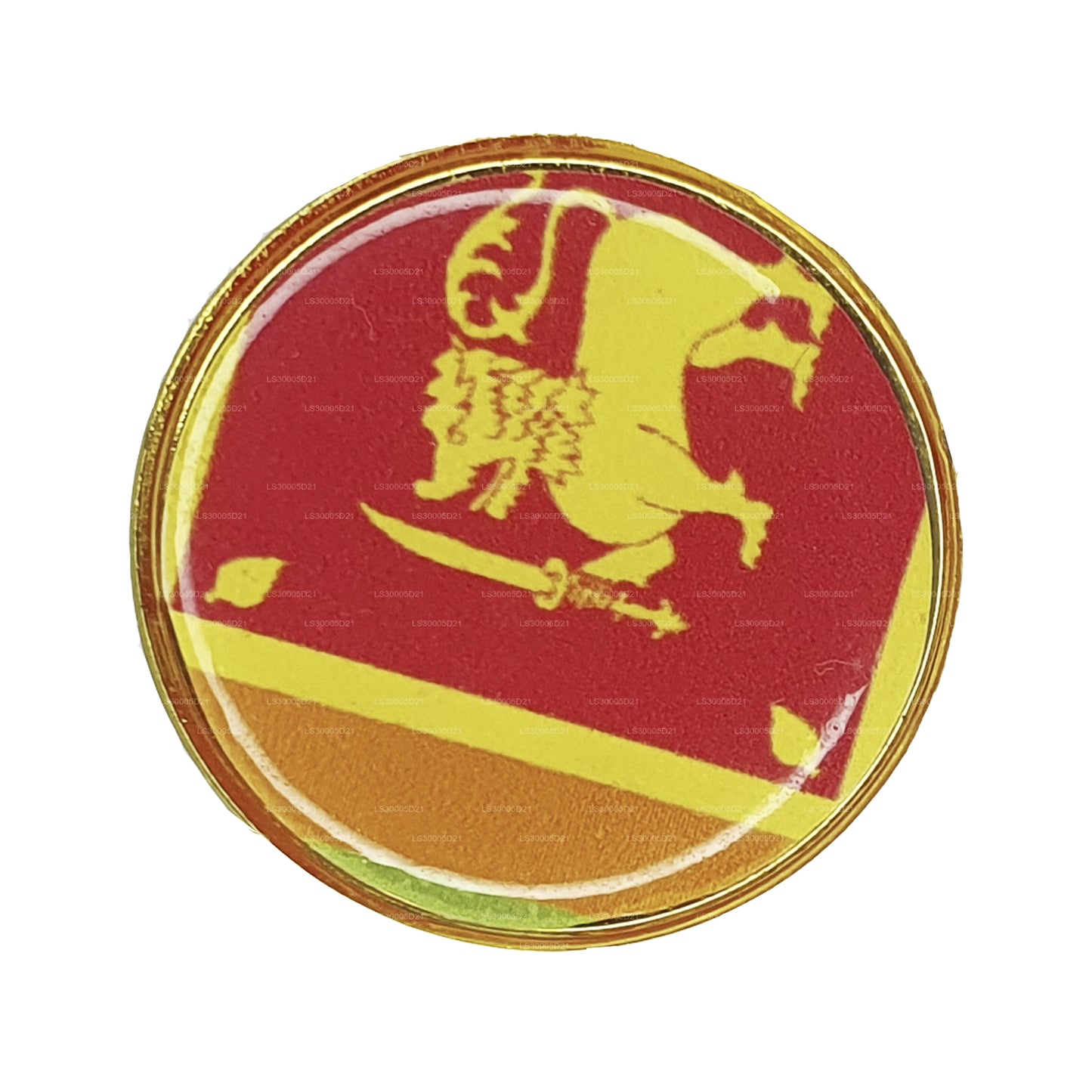 Anstecknadel mit sri-lankischer Nationalflagge
