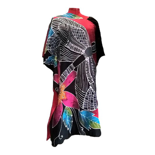 Handgefertigtes Batikkleid (Design B)