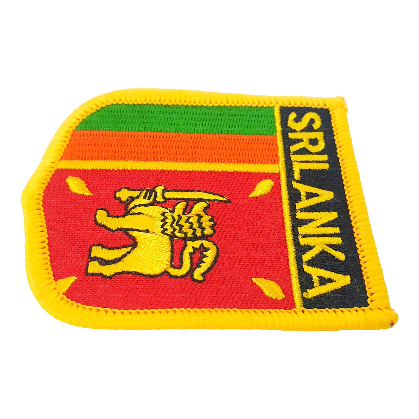 Lakpura Sri Lanka Nationalflagge Stoffabzeichen