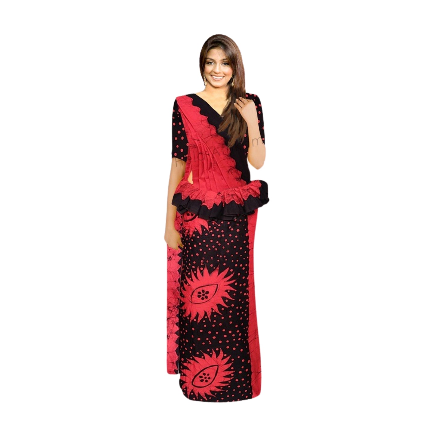 Voile Saree/Super Voile Mix-Farben
