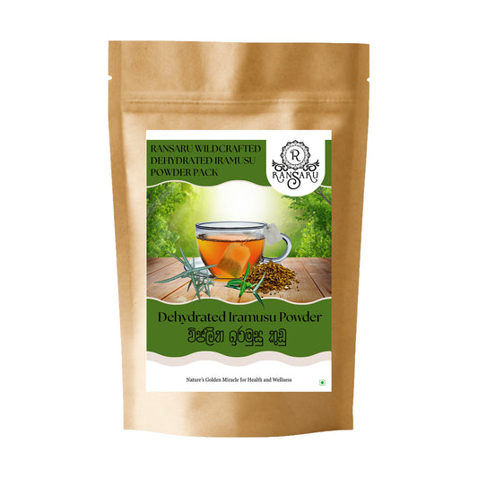 Ransaru Wildcrafted Dehydrated Iramusu Pulverpackung