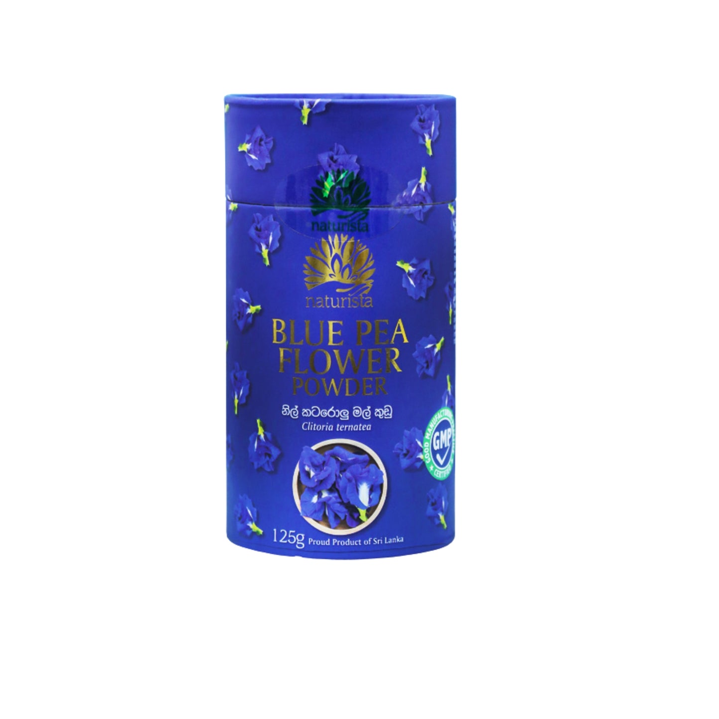 Naturista Blaue Erbsenblütenpulver (125 g)