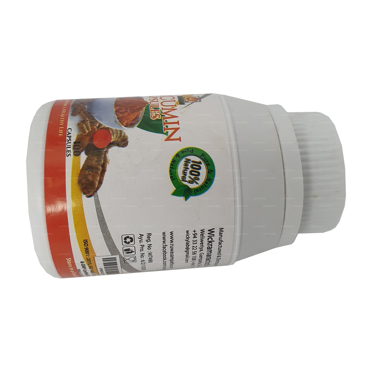 Wickramarachchi Labs Curcumin (100 Kapseln)