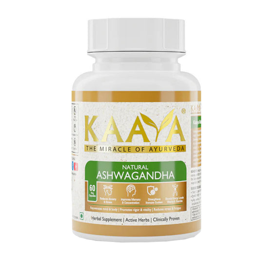 Kaaya Natural Ashwagandha (60 Kapseln)