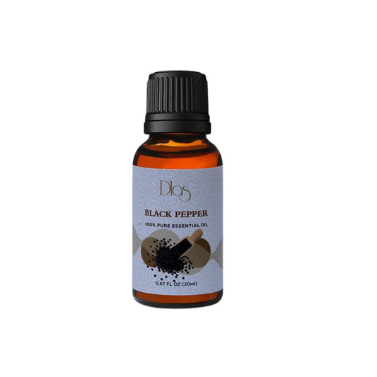 d'Las Ätherisches Öl mit schwarzem Pfeffer (20 ml)
