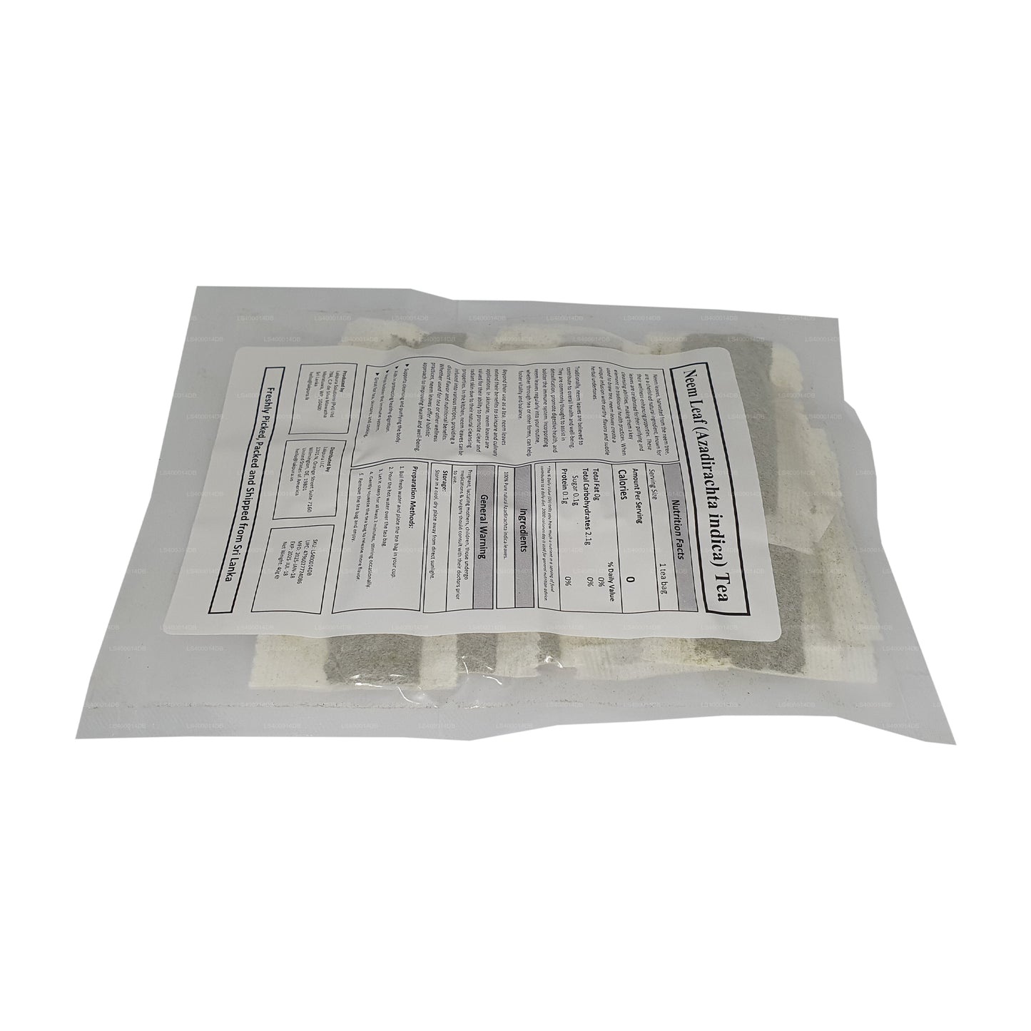 Lakpura Neemblatt-Tee (40 g) 20 Teebeutel