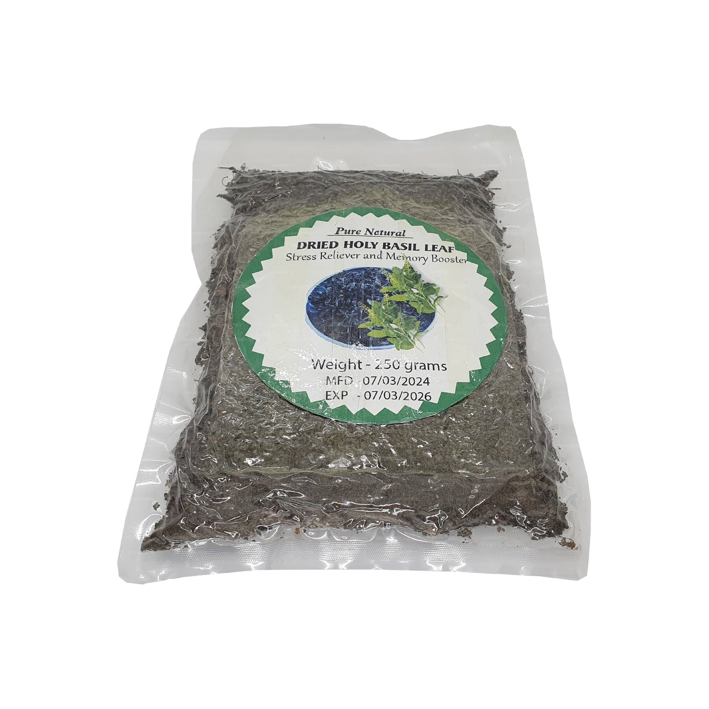 Lifetone Getrocknete Heilige Basilikumblätter (250 g)