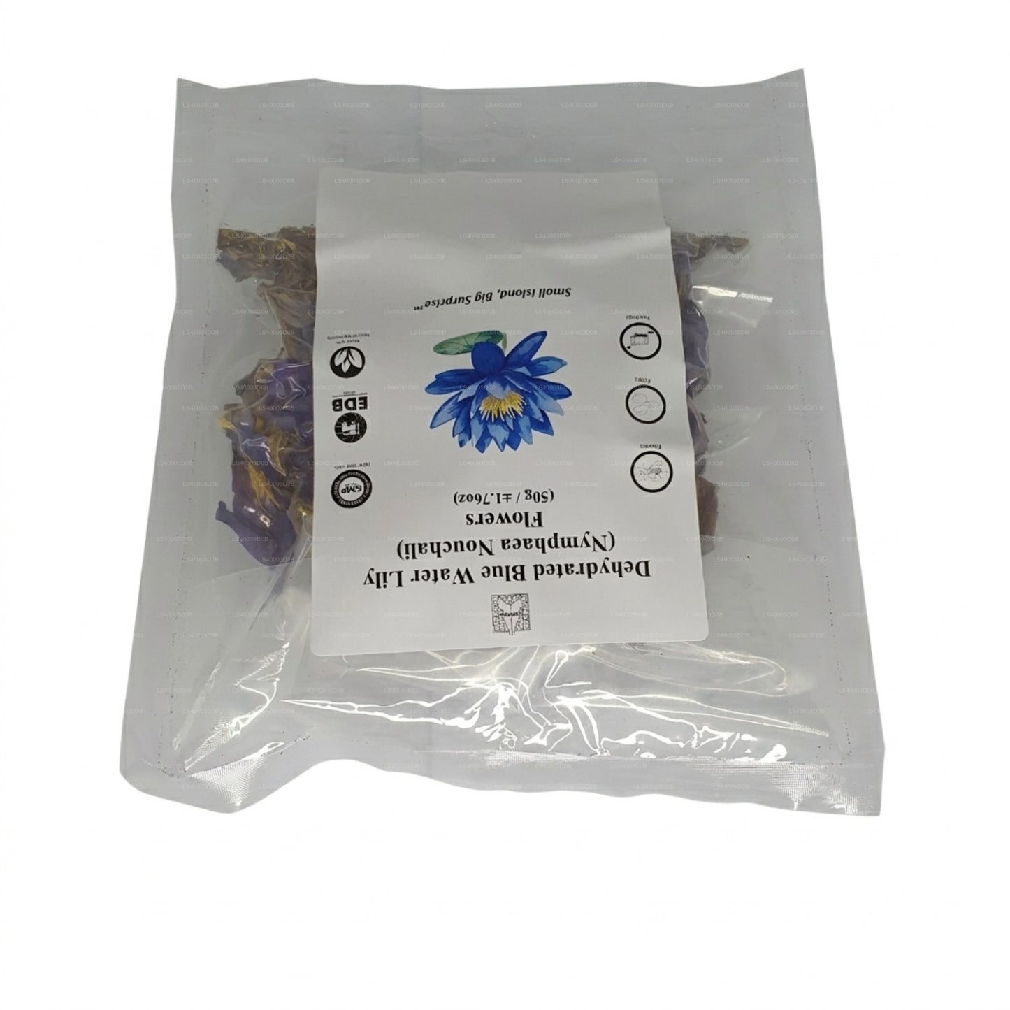 Lakpura® Dehydriert blaue Seerosenblüten