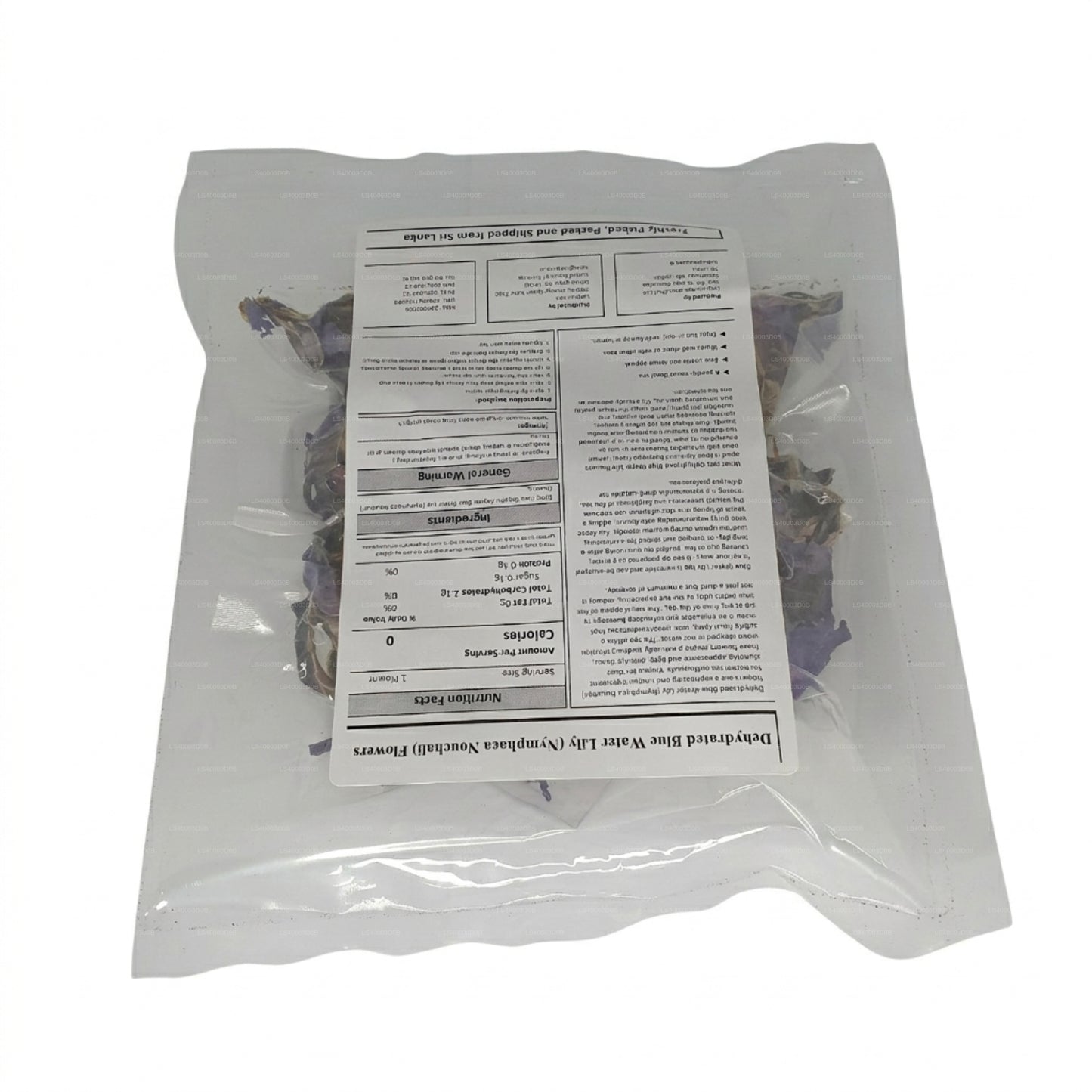 Lakpura® Dehydriert blaue Seerosenblüten