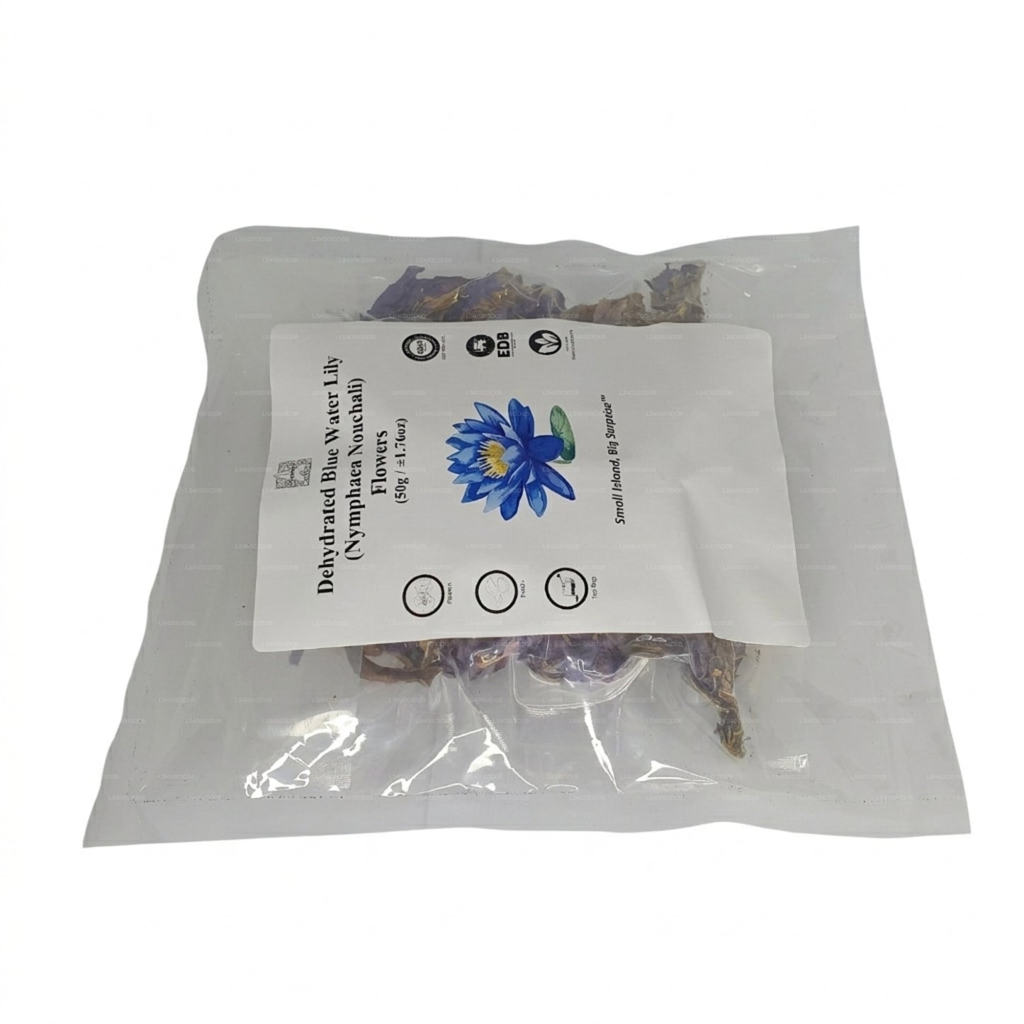Lakpura® Dehydriert blaue Seerosenblüten