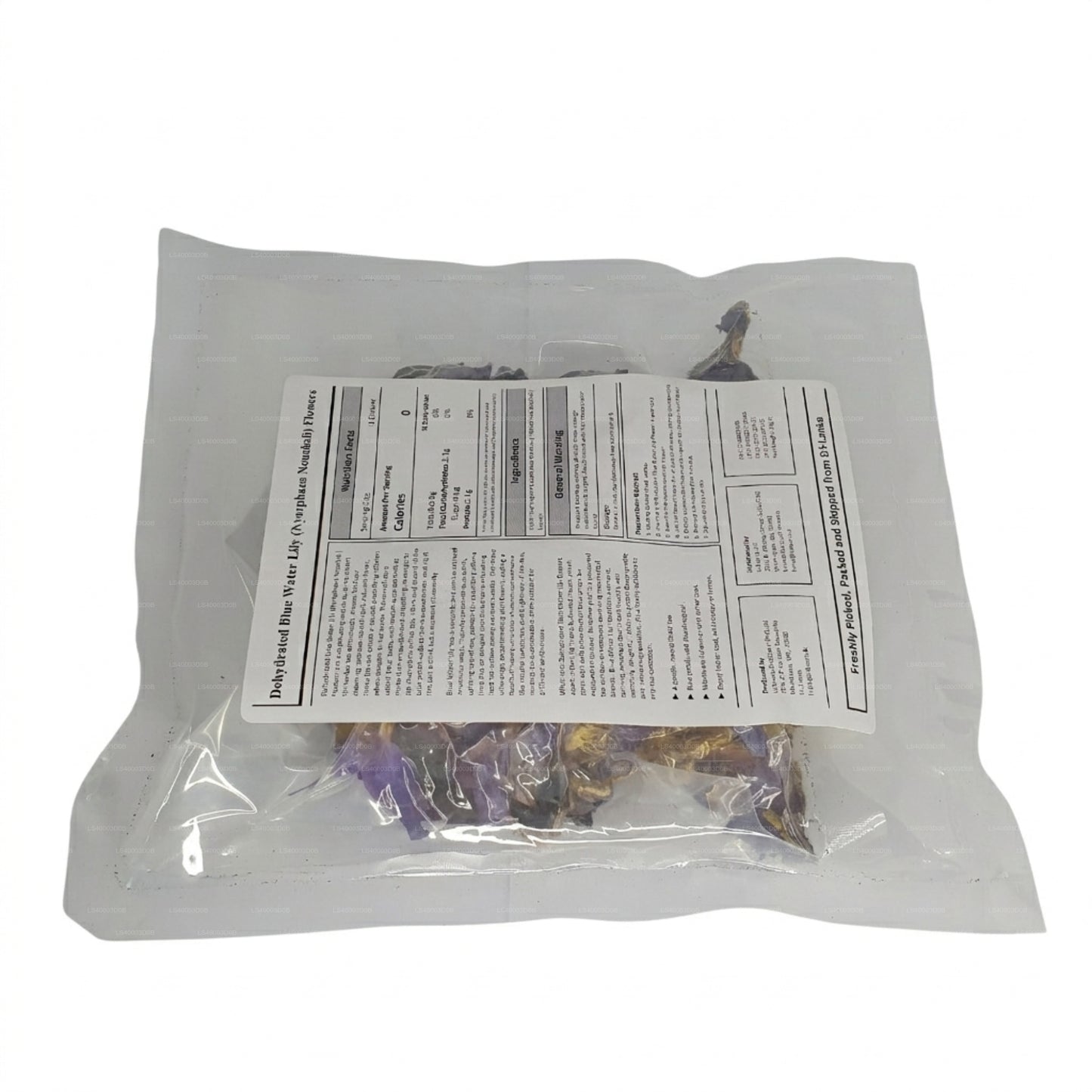 Lakpura® Dehydriert blaue Seerosenblüten