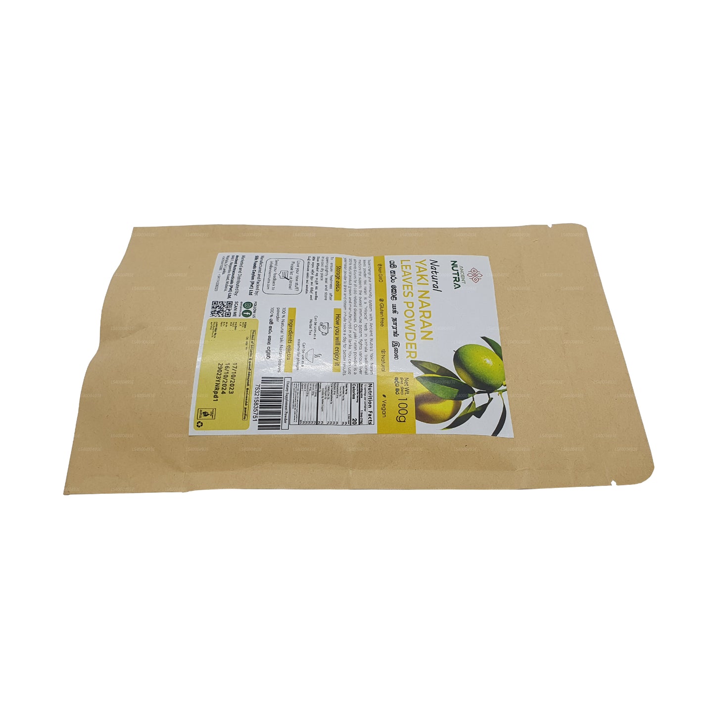 Ancient Nutra Yaki Naran Blätter Pulver (100g)