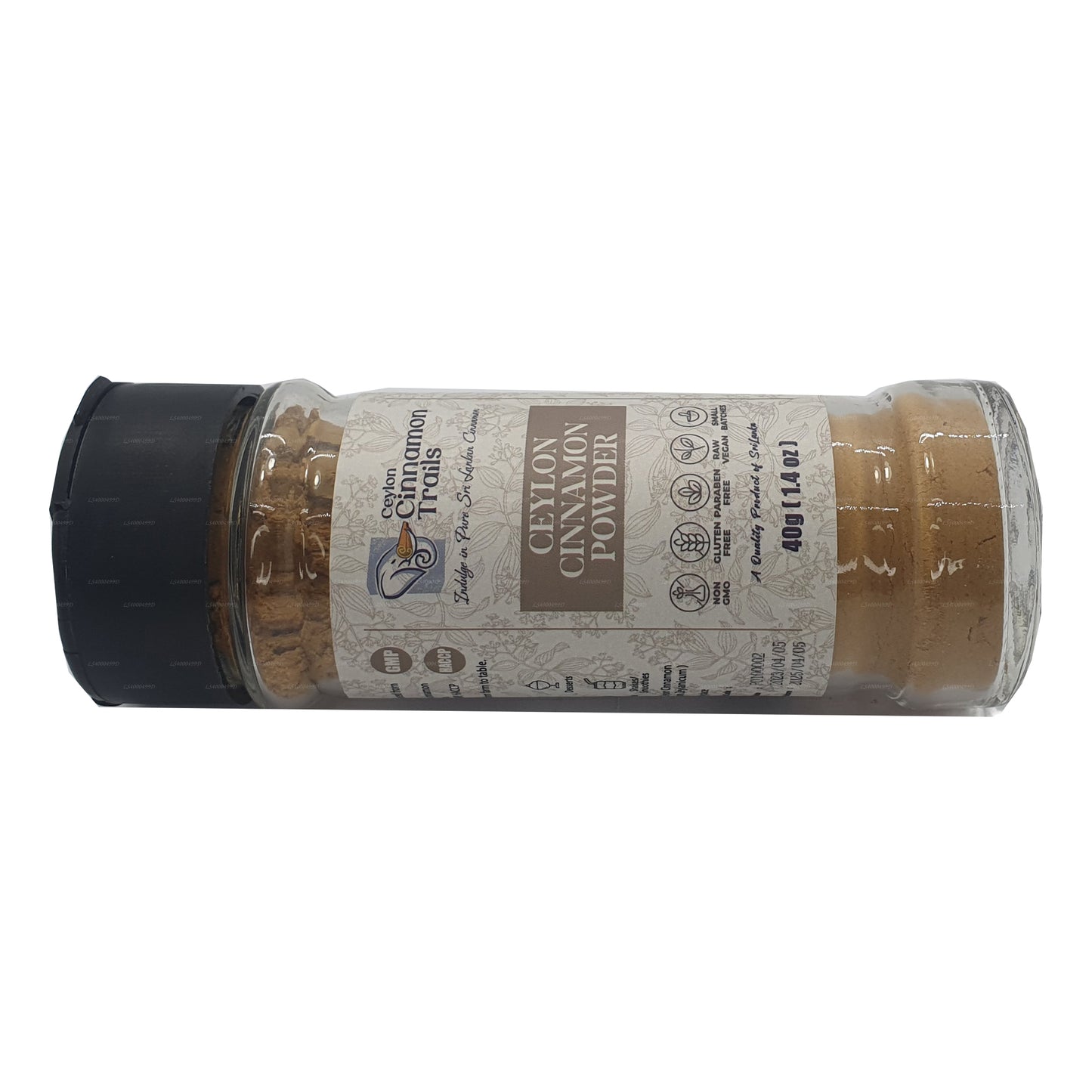 Ceylon Cinnamon Trails Zimtpulver (40 g)