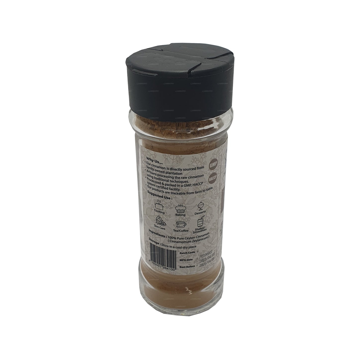 Ceylon Cinnamon Trails Zimtpulver (40 g)