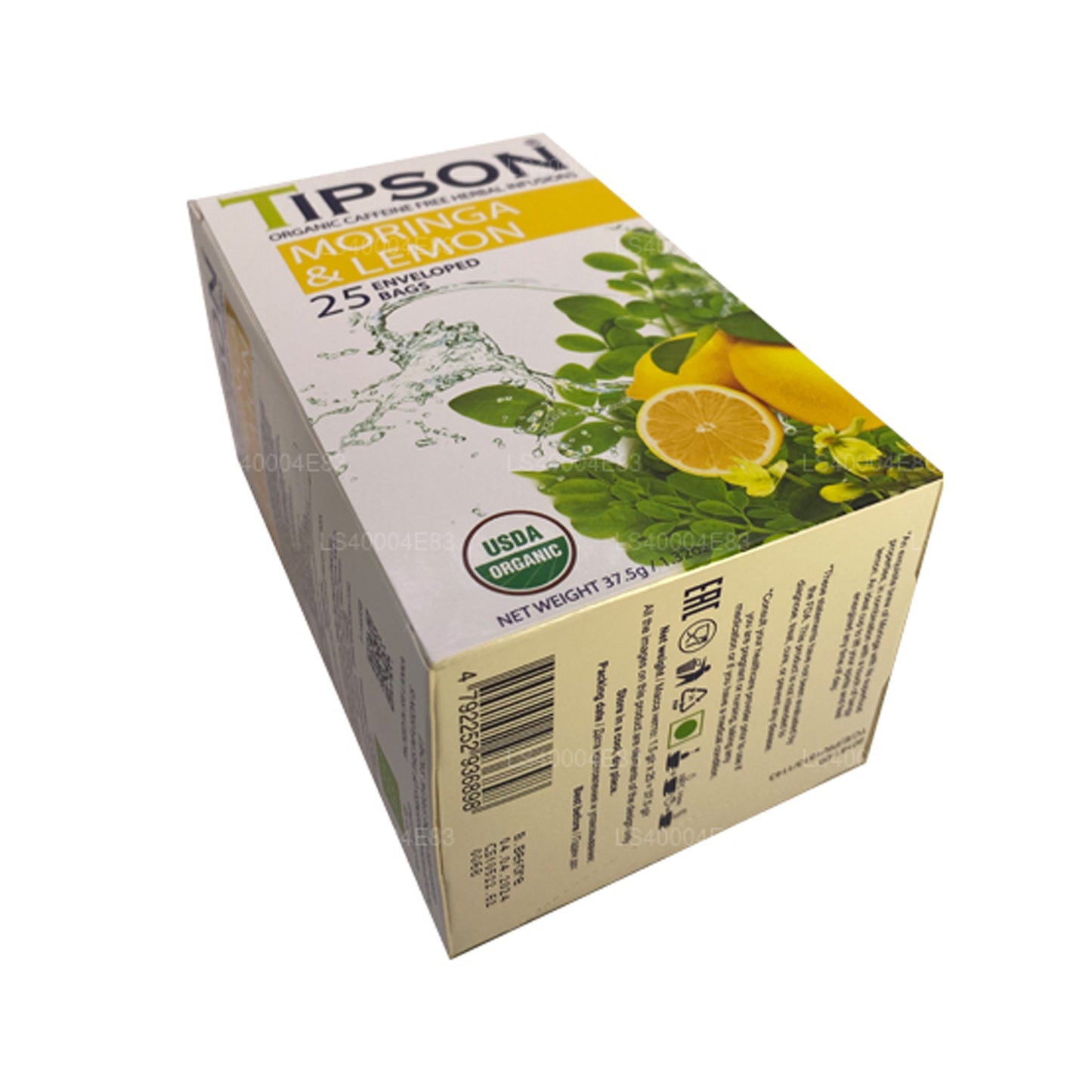 Tipson Moringa- und Zitronentee (37,5 g) 25 Teebeutel