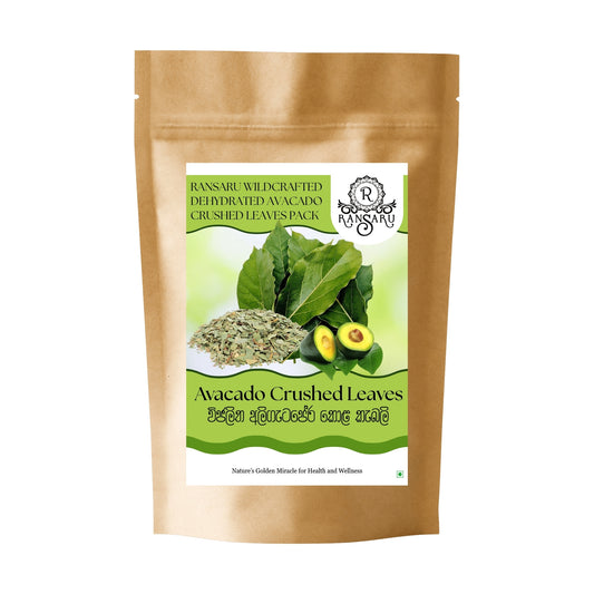 Ransaru Wildcrafted Dehydrated Avocado Crushed Leaves Pack