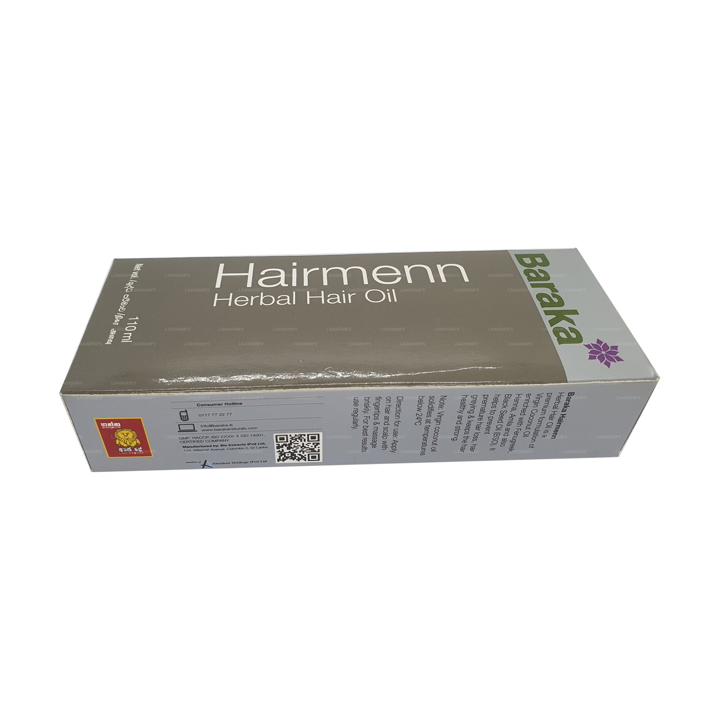 Baraka Hairmenn Haaröl (110 ml)