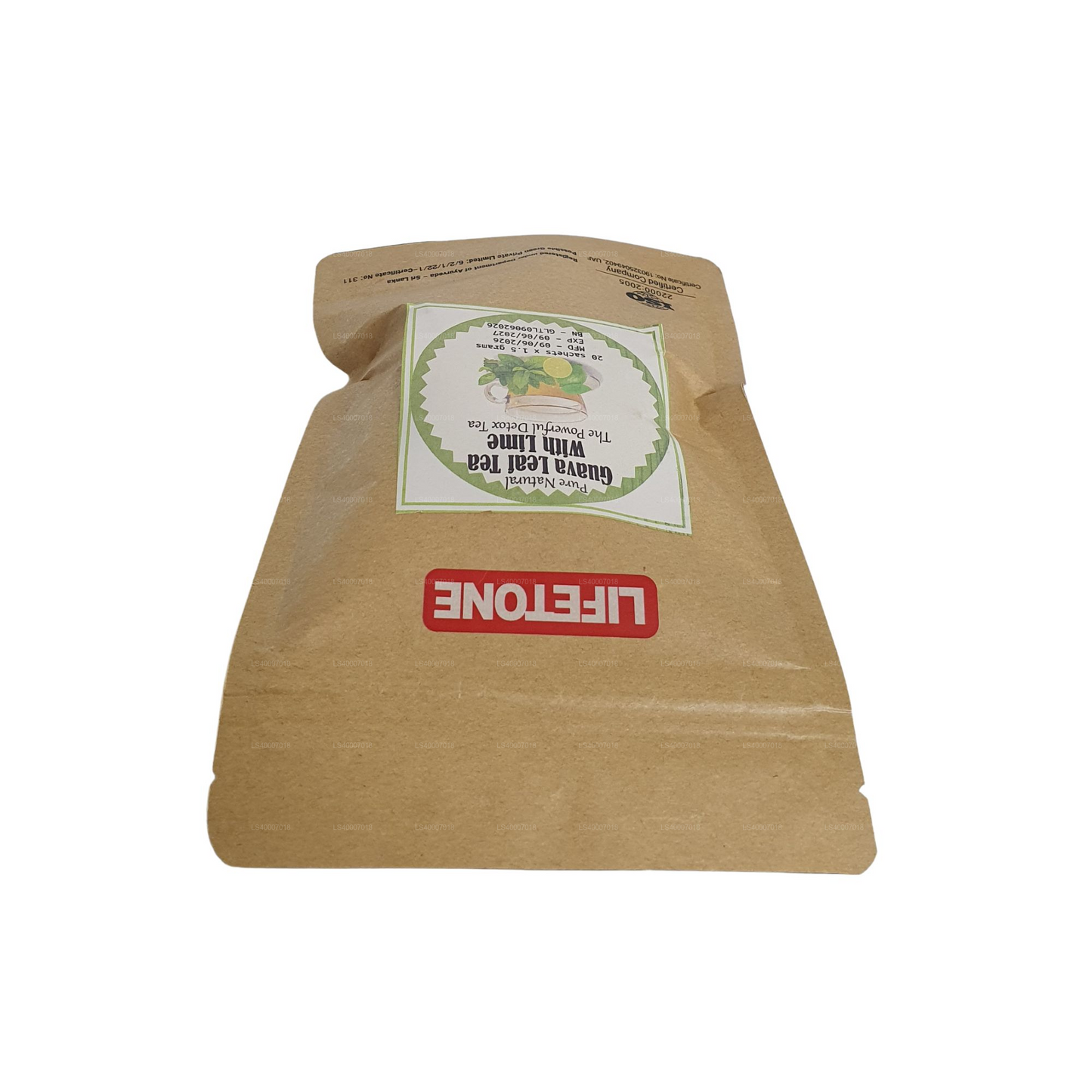 Lifetone Guava Leaf Lime Tea (30g) 20 Tea Bags