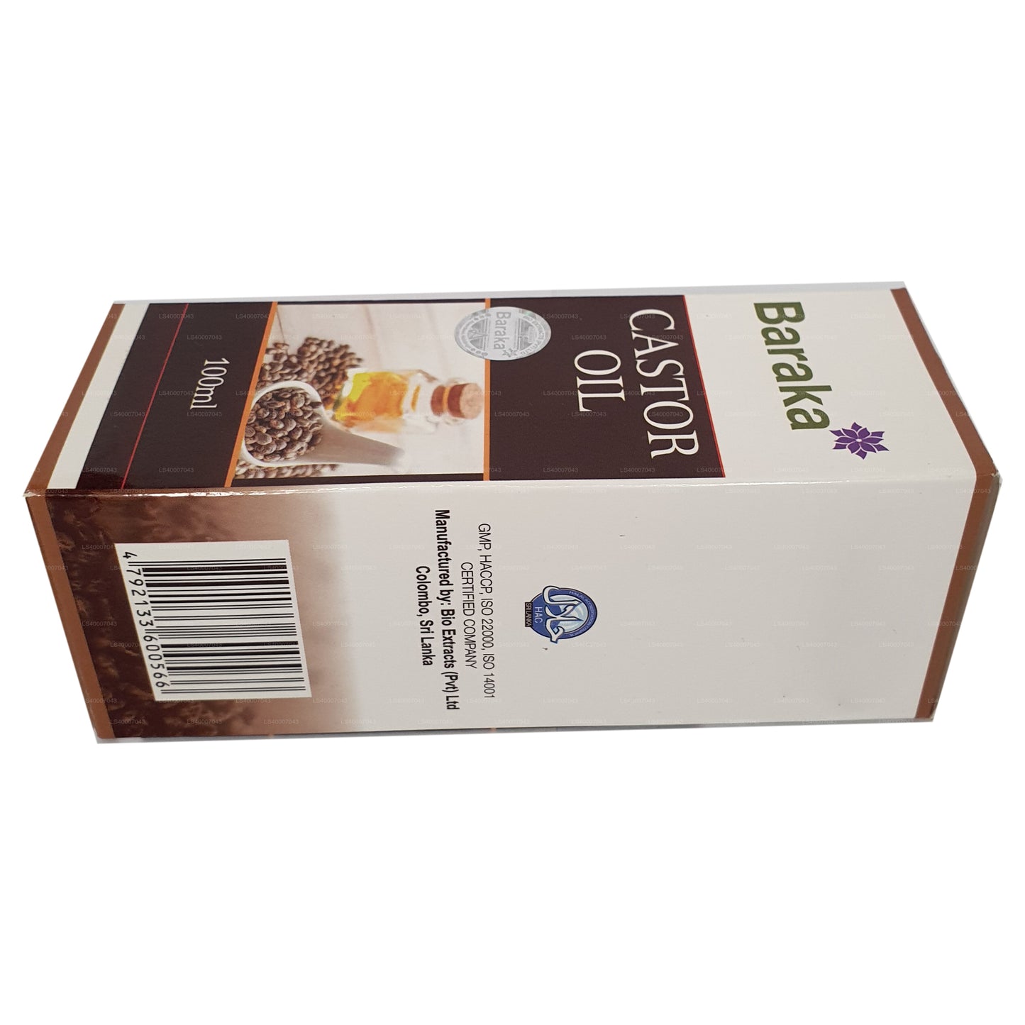 Baraka Rizinusöl (100 ml)