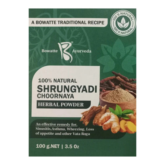 Bowatte Shrungyadi Choornaya Herbal Powder (100g)